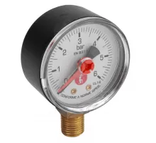 Манометр R225I радиальный Дк50мм 0-6 бар кл.2,5 G3/8" Giacomini R225IY010