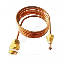 Трубка импульсная 1.5м G1/8" с адаптером G 1/4" для балансировочных клапанов Benarmo