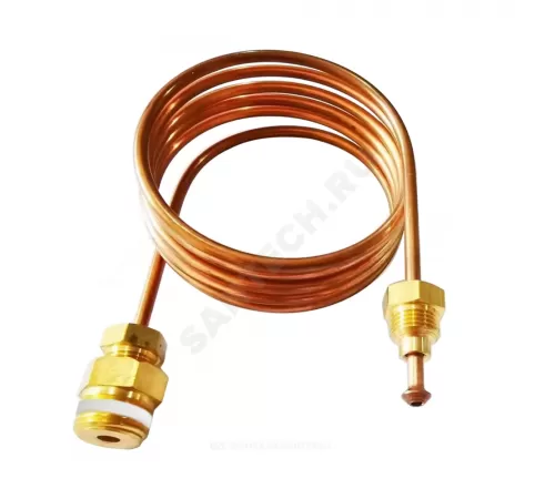 Трубка импульсная 1.5м G1/8" с адаптером G 1/4" для балансировочных клапанов Benarmo