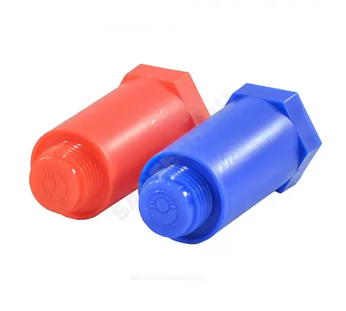 Заглушка PP-R удлиненная синяя/красная 1/2" 2 шт VALFEX 10192020 ...