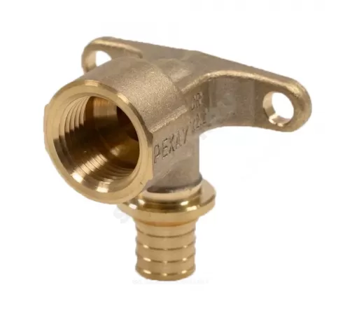 Водорозетка для PE-X труб аксиальная латунь Дн 16х1/2" ВР MX Рехау 11096631001
