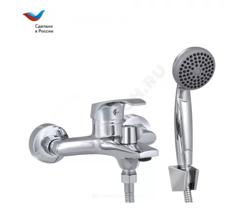 Смеситель для ванны с душем одноручный Город К-серия Славен СЛ-ОД-К30