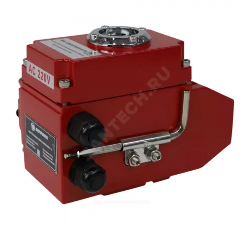 Электропривод четвертьоборотный QB-120 F05/F07 17х17/14х14 квадрат 220В IP67 Benarmo