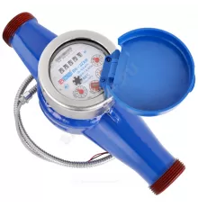 Счётчик х/в крыльчатый многоструйный Ду 50 Ру16 Qn=15 м3/ч 40С L=300мм резьба импульсный В/К ВК-ХИ Метер