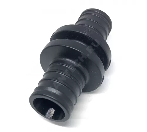 Муфта для PE-X труб аксиальная PPSU Дн 25 РОС