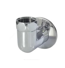 Соединитель для полотенцесушителя латунь Ду 25х15 1"x1/2" нак/гайка/НР угловой хром Элит-Металл SG741SCH1004 ..