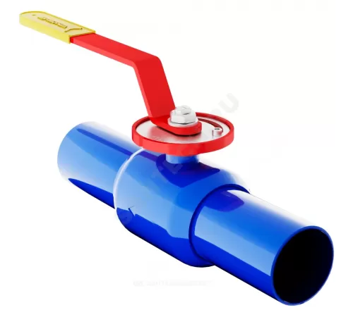 Кран шаровой балансировочный ручной сталь 11с67п 12ЦлП.00.1 Ду 125 Ру25 п/привар Kvs=353.2м3/ч без ниппелей Маршал 12ЦлП.00.1.025.125/100