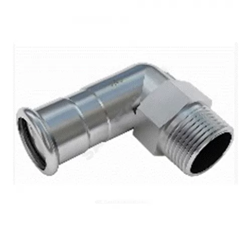 Отвод сталь нерж AISI 304 90гр Дн 28х1" пресс/НР >A< Press Inox IBP PS24092G0280800