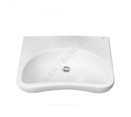 Умывальник подвесной Access 64 без отверстия под смеситель белый Roca ZRU9307660