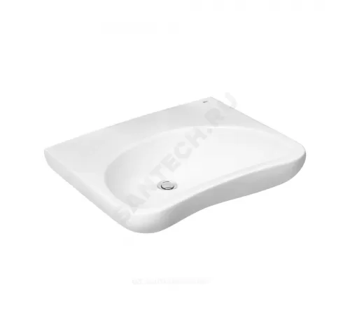 Умывальник подвесной Access 64 без отверстия под смеситель белый Roca ZRU9307660