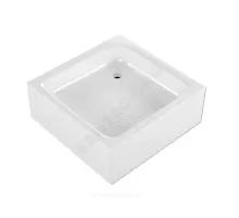 Поддон душевой акриловый квадрат Universal S 900х900х300 с противоскользящим покрытием белый МетаКам АПS_012481