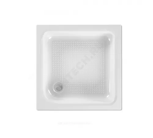 Поддон душевой акриловый квадрат Universal S 800х800х300 с противоскользящим покрытием белый МетаКам АПS_012480