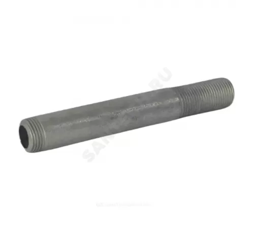 Сгон сталь удлиненный оц Ду 32 L=150мм б/комплекта из труб по ГОСТ 3262-75 АС
