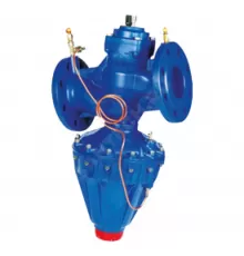 Клапан балансировочный автомат чугун R206C Ду 125 Ру16 фл Kvs=152.3м3/ч с измерительными ниппелями Giacomini R206CY312