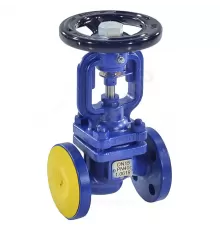 Клапан запорный сталь 234F Ду 15 Ру40 Тмакс=400 оС фл со штурвалом сильфонный Zetkama 234F015E01