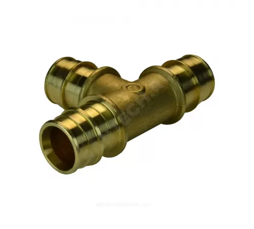 Тройник для PE-X труб радиальный латунь Дн 16 GX150 Giacomini GX150Y003