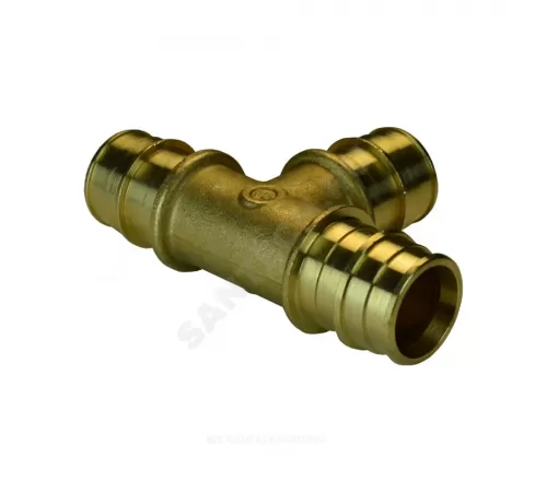 Тройник для PE-X труб радиальный латунь Дн 16 GX150 Giacomini GX150Y003