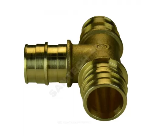 Тройник для PE-X труб радиальный латунь Дн 16 GX150 Giacomini GX150Y003