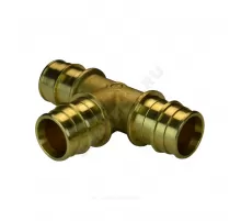 Тройник для PE-X труб радиальный латунь Дн 25 GX150 Giacomini GX150Y005