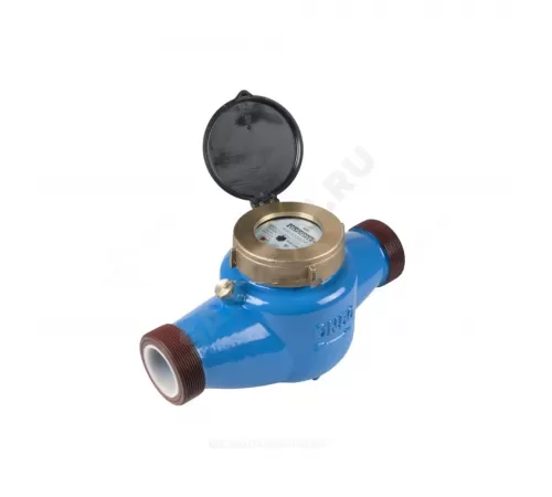 Счётчик х/в крыльчатый многоструйный Ду 50 Ру16 Qn=15 м3/ч 40С L=300мм резьба В/К IP68 ВКМ М Декаст 71-50-08