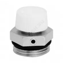 Кран Маевского ручной латунь Ду 20 Ру10 G3/4" НР с колпачком Ogint