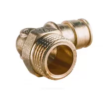 Угольник для PE-X труб радиальный латунь Дн 16х3/4" НР GX127 Giacomini GX127Y044