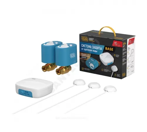 Система защиты от протечек воды бронза Base Ду 15 1/2" Ру40 ВР 12В STAHLMANN 2287301