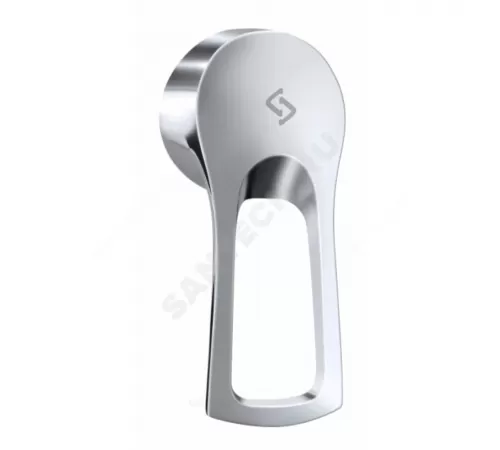 Смеситель для кухонной мойки ручка сбоку одноручный Ц-серия Славен СЛ-ОД-Ц2Ч