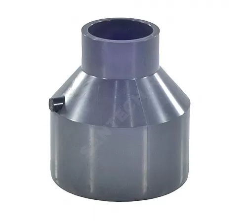 Втулка НПВХ переходная Дн 63/50х40 Ру10 под клеевое соединение Агригазполимер 206-046