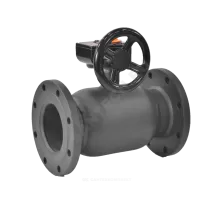 Кран шаровой сталь 11с67п Ду 125 Ру16 фл L=350мм с редуктором FORTECA 183.2.125.016