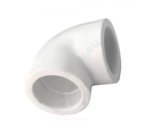 Угольник PP-R белый Дн 50х90гр внутренняя пайка RTP (РосТурПласт) 10834