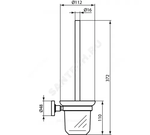 Промо-комплект для ванны с душем CERAFINE O Ideal Standard BL749S2