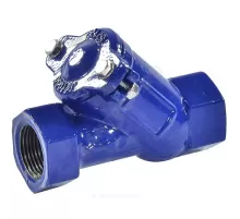 Клапан обратный чугун шаровой 401D Ду 80 Ру16 Тмакс=70 оС ВР 3" шар сталь Zetkama 401D080C55