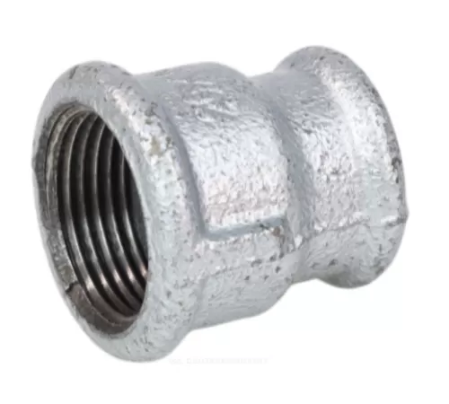 Муфта переходная чугун оц Ду 20х15 (3/4"х1/2") ВР Fittex