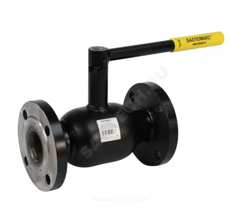 Кран шаровой сталь 09Г2С Ballomax КШТ 60.113 Ду 50 Ру16 фл L=250мм полнопроходной BROEN КШТ 60.113.050.А.16