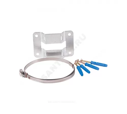 Кронштейн для расширительного бака 8-25 л настенный с хомутом ASKON