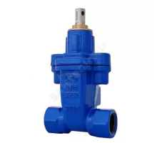 Задвижка ответвительная чугун 1030W обрезиненный клин Ду 20 Ру16 Тмакс=80C ВР под Т-ключ Benarmo