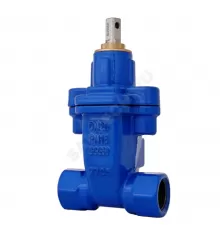 Задвижка ответвительная чугун 1030W обрезиненный клин Ду 20 Ру16 Тмакс=80C ВР под Т-ключ Benarmo