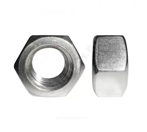 Гайка стальная оц М16 к.п. 5 шестигранная вес DIN 934 (5915/5927) HICL