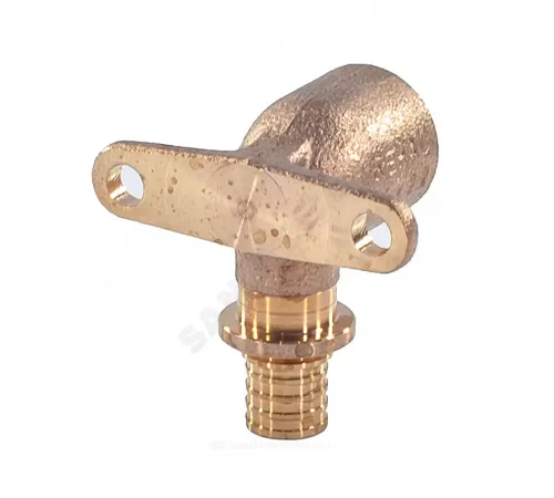 Водорозетка для PE-X труб аксиальная бронза Дн 20х1/2" ВР L=54мм длинная RAUTITAN RX+ Rehau 14563631001