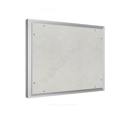 Люк под плитку нажимной алюминий 200х400 на износоустойчивой петле Evecs CERAMO OPTIMUM D2040