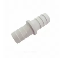 Соединитель штуцерный пластик для шланга Дн 22 серый Симтек 9-0003