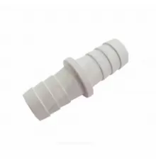 Соединитель штуцерный пластик для шланга Дн 19 серый Симтек 9-0001