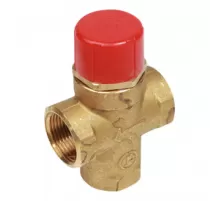 Клапан смесительный термостатический латунь R298 Ду 20 Ру10 3/4" ВР/НР Kvs=2.17м3/ч Tmax=90С Giacomini R298Y024