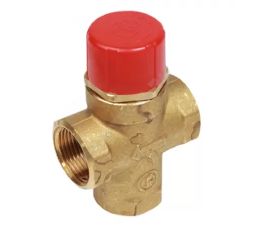 Клапан смесительный термостатический латунь R298 Ду 20 Ру10 3/4" ВР/НР Kvs=2.17м3/ч Tmax=90С Giacomini R298Y024