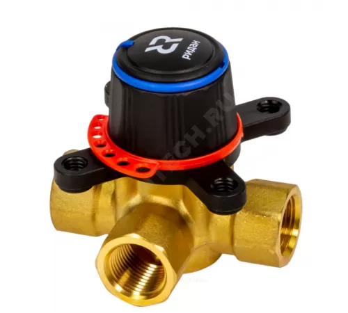 Клапан регулирующий латунь HRB-3R Ду 20 Ру10 ВР Rp3/4" Kvs=6.3м3/ч Ридан 065Z0405R