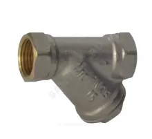 Фильтр сетчатый Y-образный латунь никель Ду 25 Ру25 1" ВР 46Б5фт1 VALFEX VF.192.LN0.100