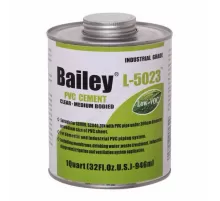 Клей для труб ПВХ 946мл Bailey L-5023