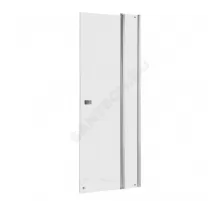 Дверь душевая Capital 900х1950мм прозрачное стекло профиль хром Roca M4609012M