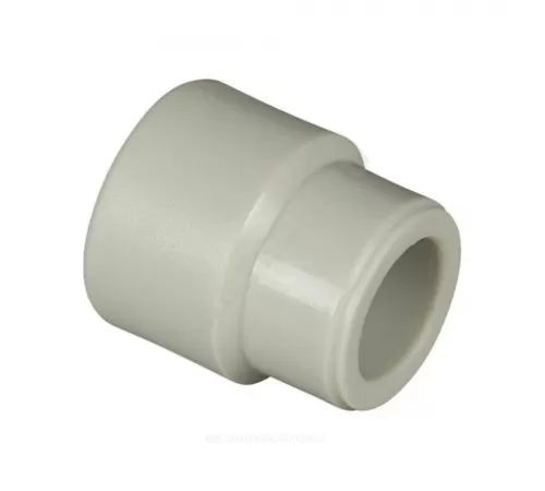 Муфта PP-R переходная серая Дн 25х20 внутр/наруж пайка RTP (РосТурПласт) 10951
